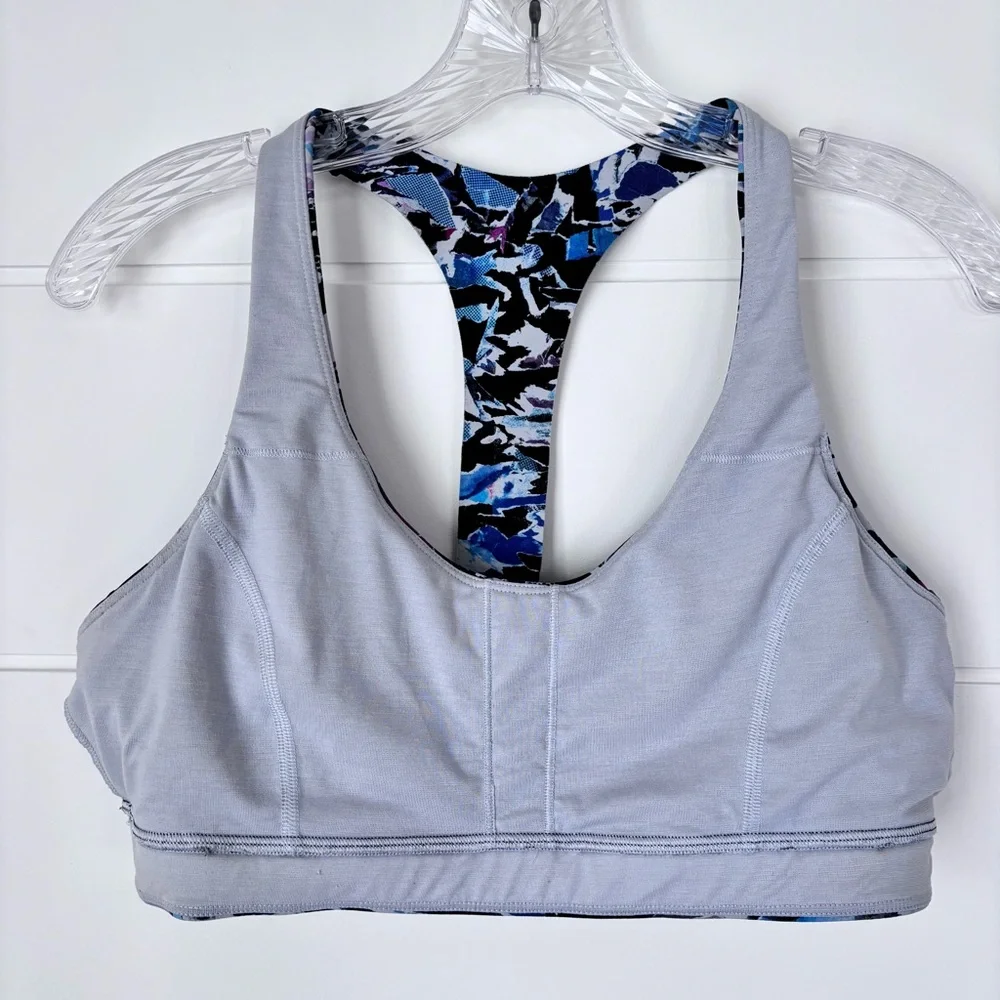 Lululemon Break Free Bra Culture Clash Starlight Black / Black Size 12